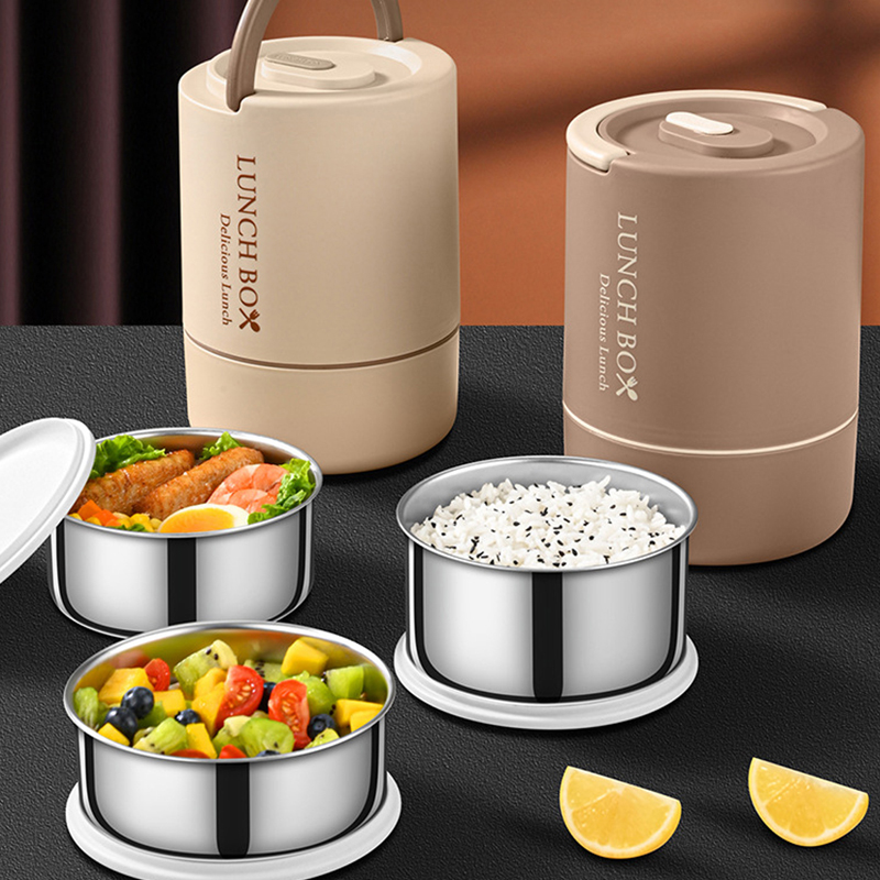 Meal Prep Bowl - 4pcs set Portable Lunch Container Set