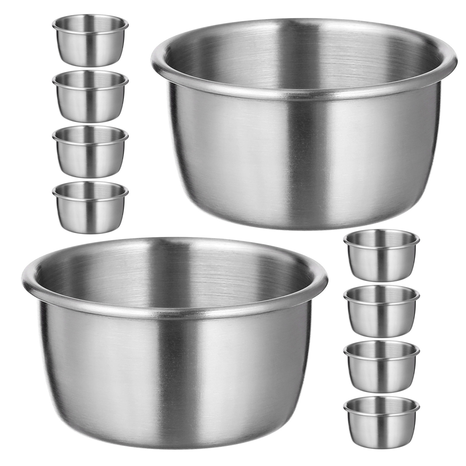 10Pcs Stainless Steel Sauce Cu - Sauce Dipping Cup recension och pris